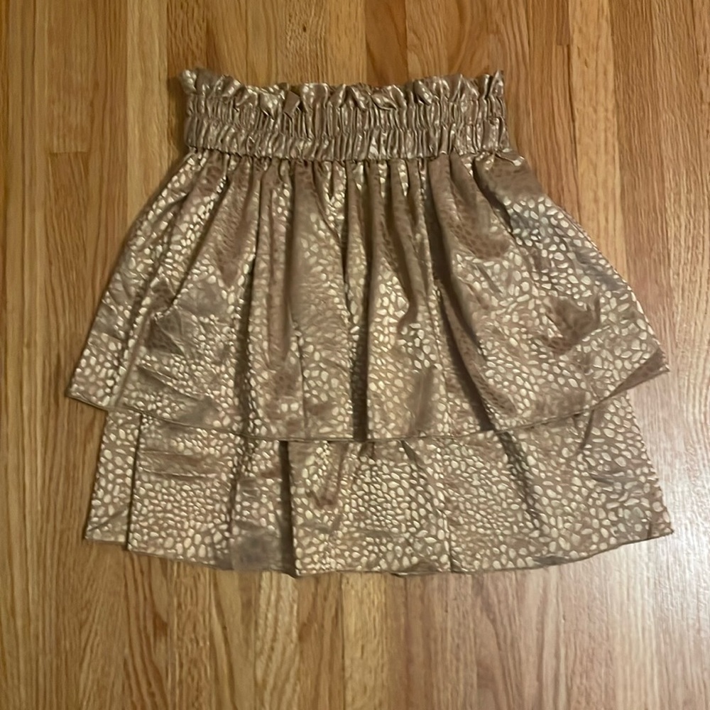 Unique mini skirt originally purchased in Paris.